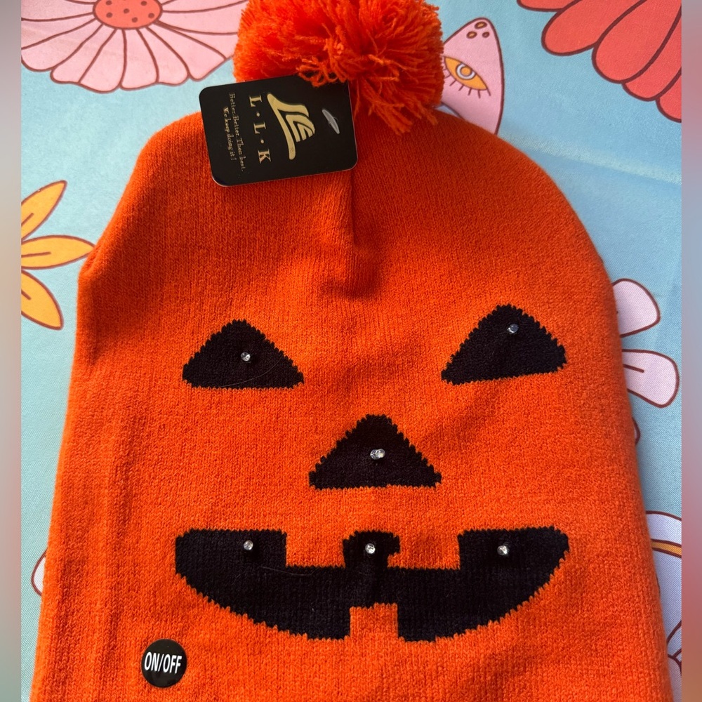 Pumpkin beanie